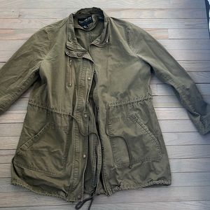 Forever 21+ 1X Green Cargo Jacket